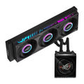 ASUS ROG Strix SLC IV 360 ARGB LCD Noir — vue principale du watercooling AIO sur fond blanc carré — réf. 90RC01S1-B0EAY0