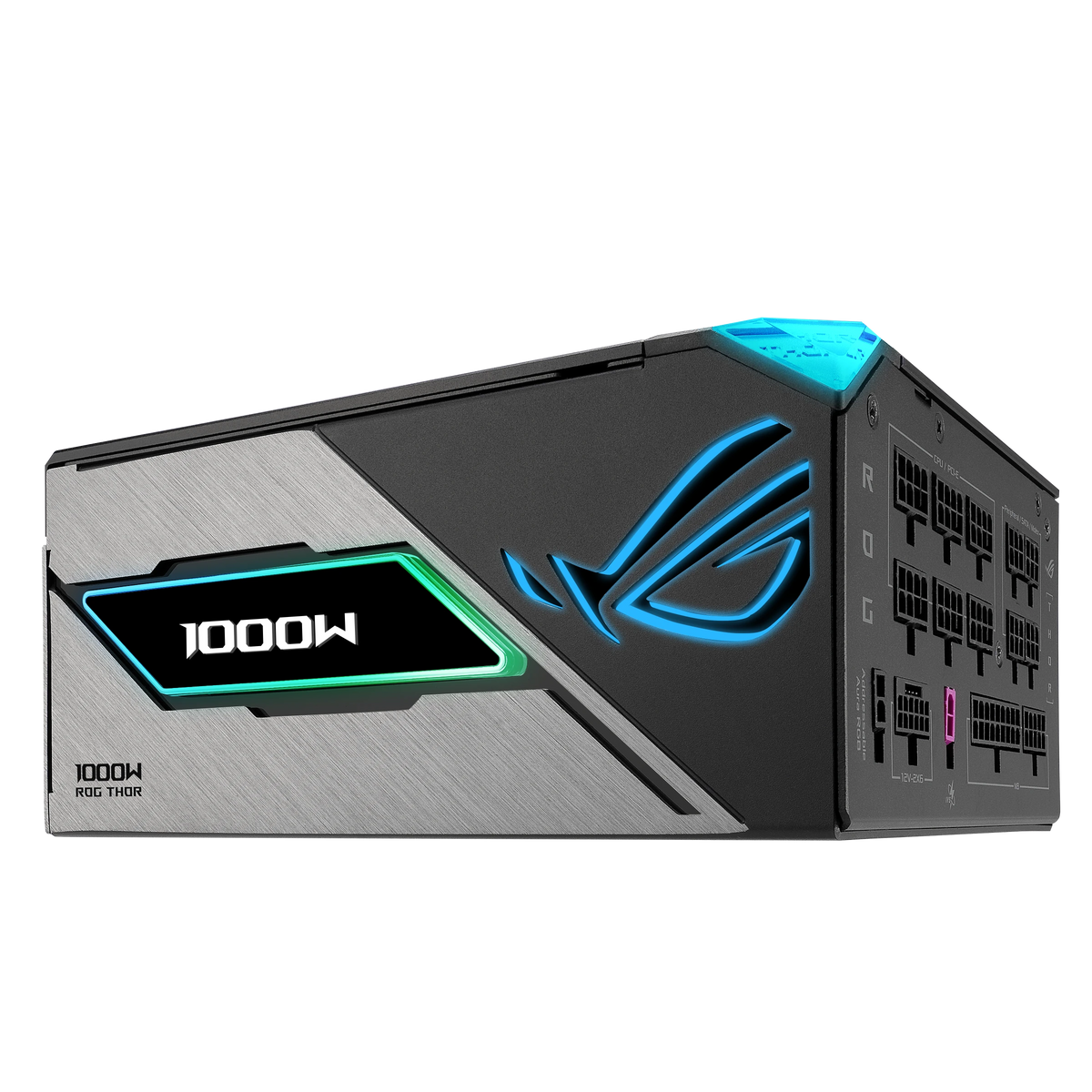 ASUS ROG Thor 1000W Platinum III – alimentation PC, vue avant – photo 4