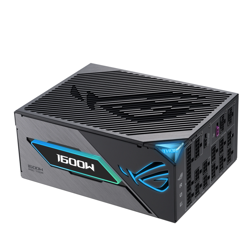 ASUS ROG Thor 1600W Titanium III – alimentation PC, vue de dessus – photo 1