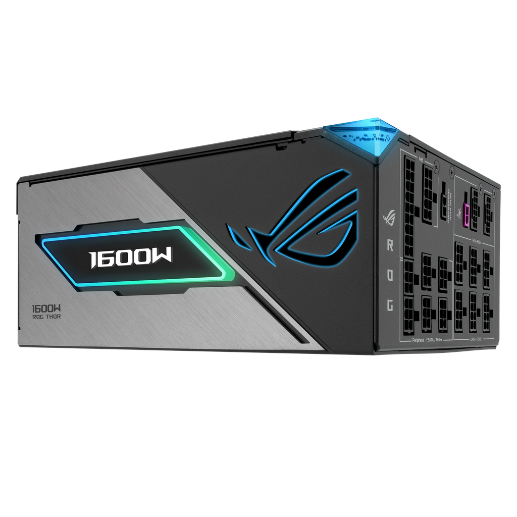ASUS ROG Thor 1600W Titanium III – alimentation PC, vue avant – photo 4