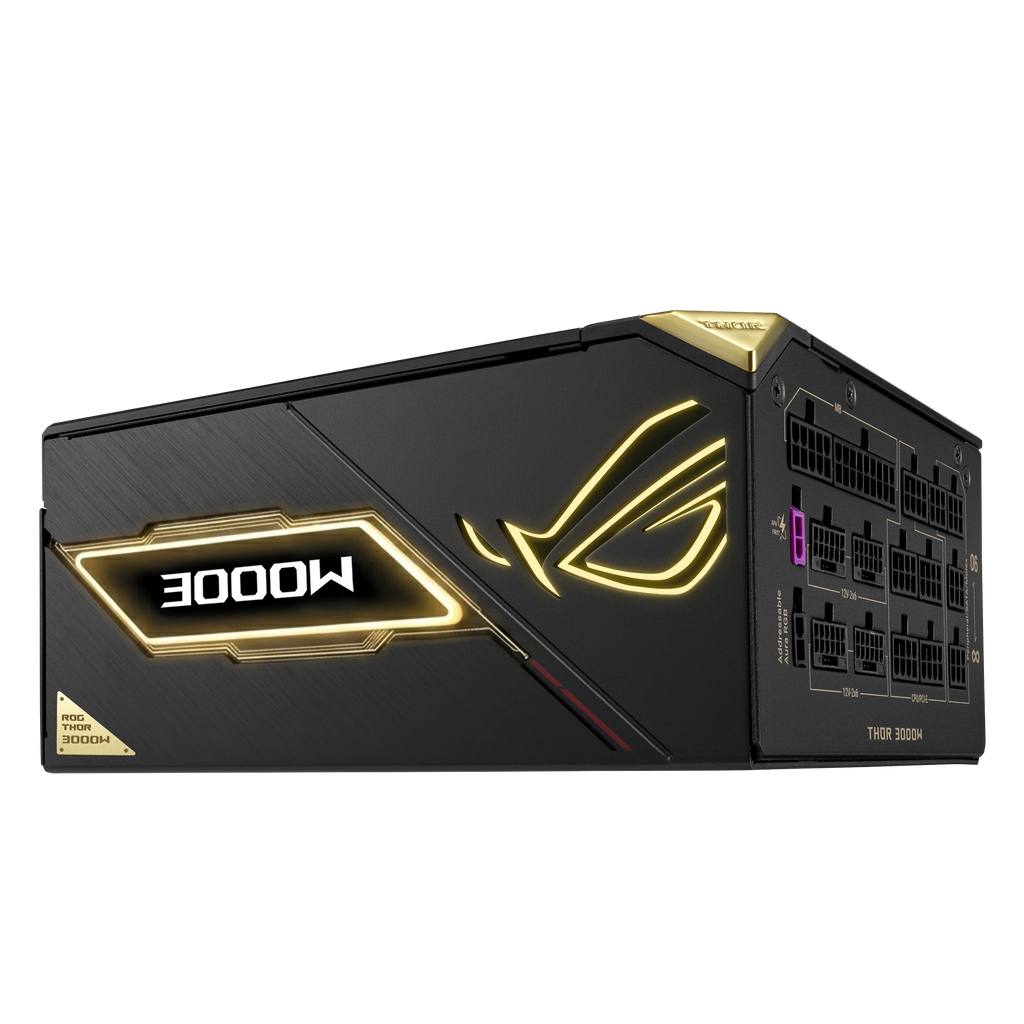 ASUS ROG Thor 3000W Titanium III Edition 20 (ROG Equalizer) – alimentation PC, vue avant – photo 6