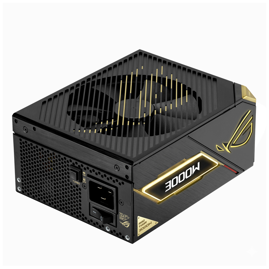 ASUS ROG Thor 3000W Titanium III Edition 20 (ROG Equalizer) – alimentation PC, vue avant – photo 9