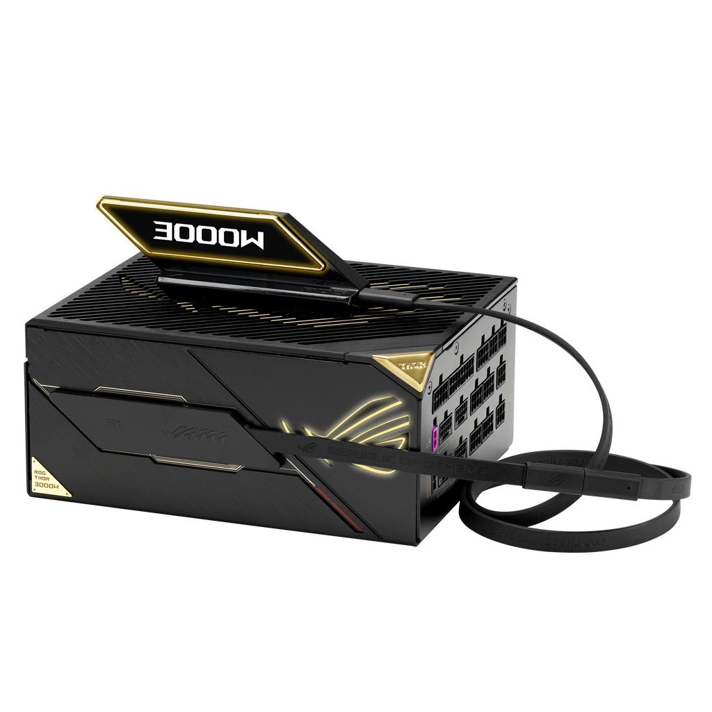 ASUS ROG Thor 3000W Titanium III Edition 20 (ROG Equalizer) – alimentation PC, vue de dessus – photo 10
