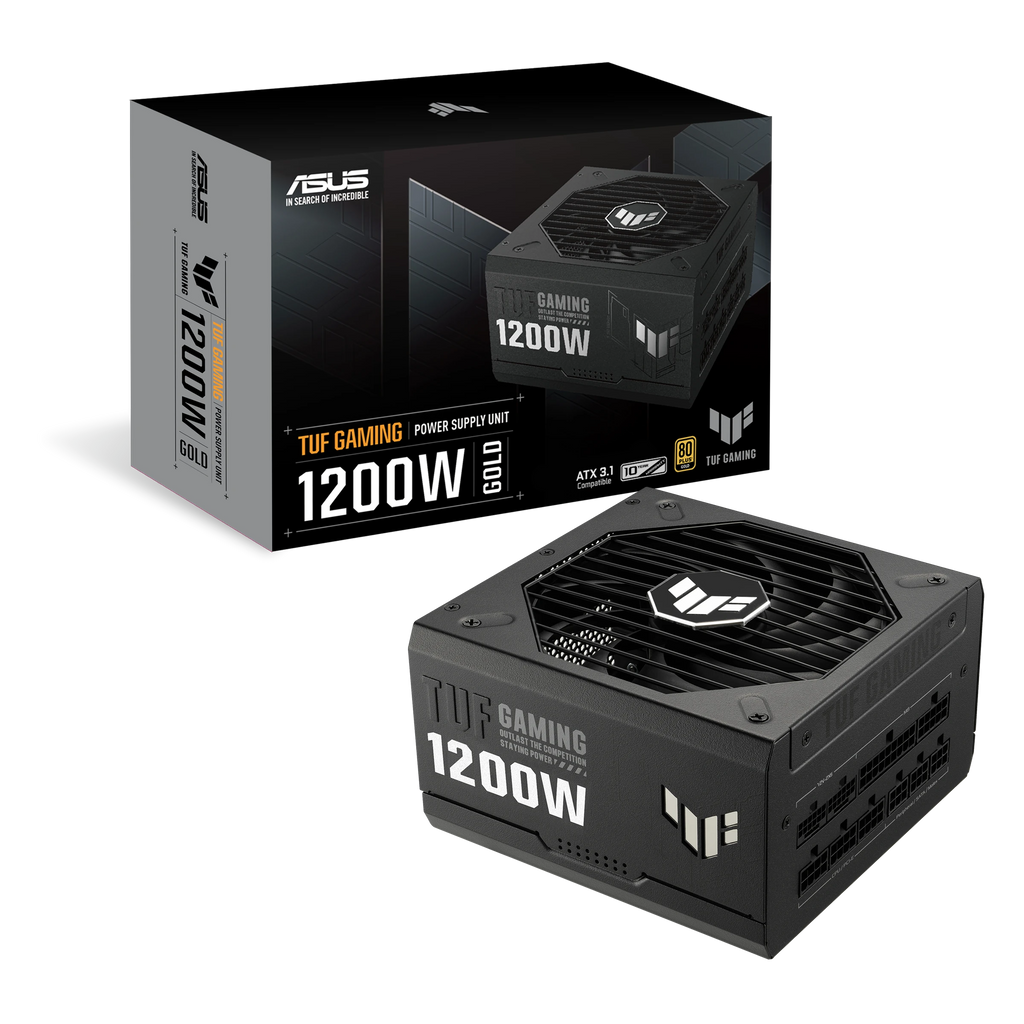 ASUS TUF Gaming 1200W Gold – alimentation PC, vue produit 12 – photo 12
