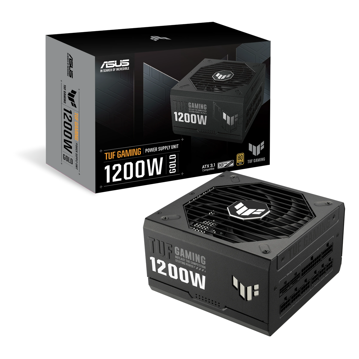 ASUS TUF Gaming 1200W Gold – alimentation PC, vue produit 12 – photo 12
