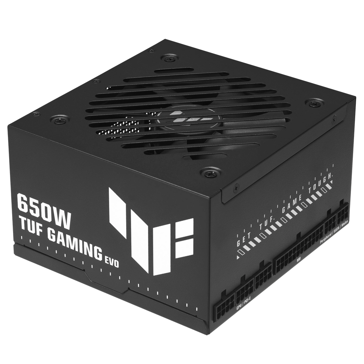 ASUS TUF Gaming 650W Bronze EVO – alimentation PC, vue de dessus – photo 1