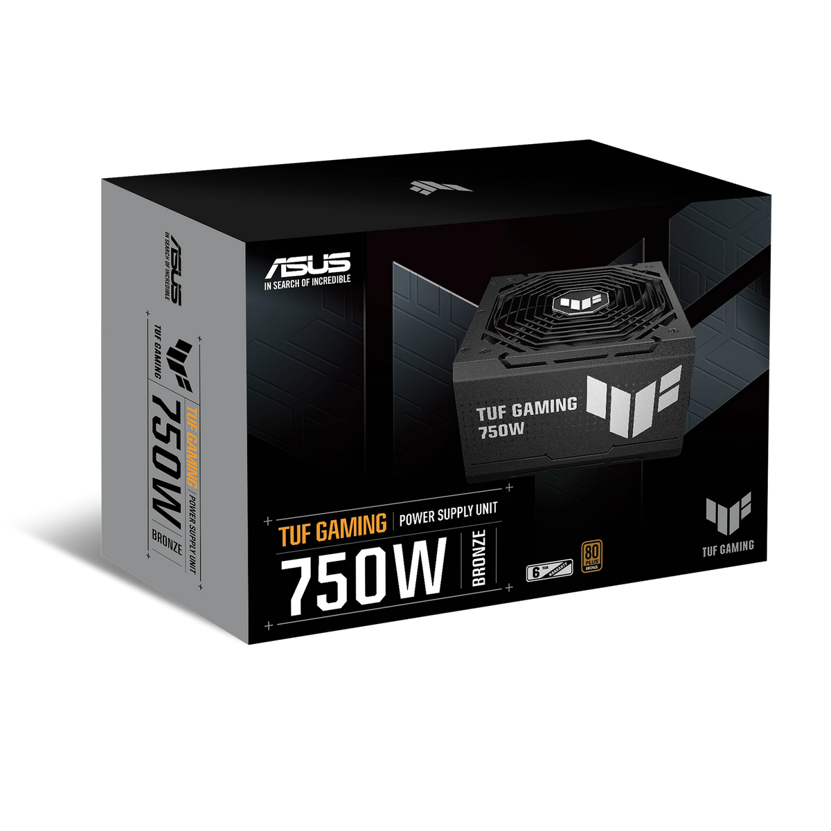 ASUS TUF Gaming 750W Bronze – alimentation PC, vue produit 2 – photo 2