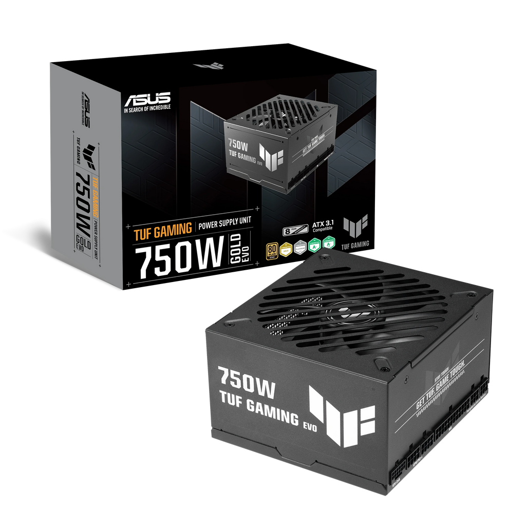 ASUS TUF Gaming 750W Gold EVO – alimentation PC, vue produit 10 – photo 10