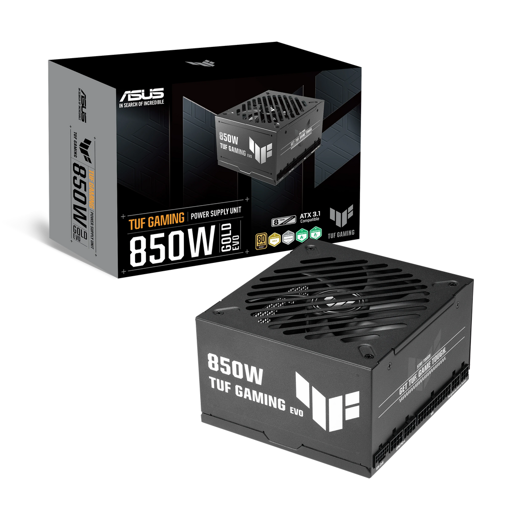 ASUS TUF Gaming 850W Gold EVO – alimentation PC, vue produit 10 – photo 10