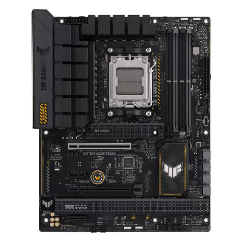 ASUS TUF GAMING B650-PLUS — vue principale sur fond blanc carré — réf. 90MB1BY0-M0EAY0