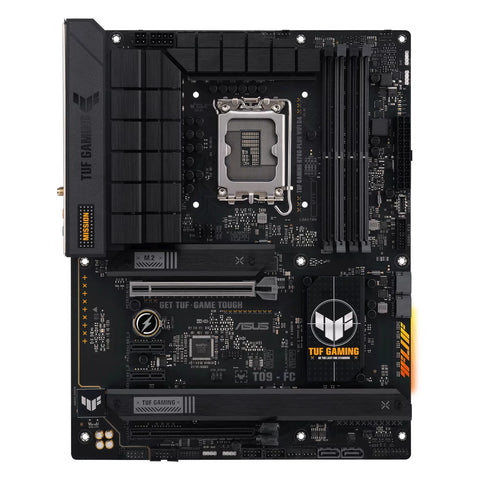 ASUS TUF GAMING B760-PLUS WIFI D4 — vue principale sur fond blanc carré — réf. 90MB1DF0-M1EAY0
