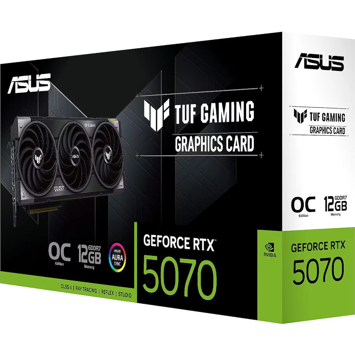 ASUS TUF Gaming GeForce RTX 5070 12 Go GDDR7 OC — vue 11