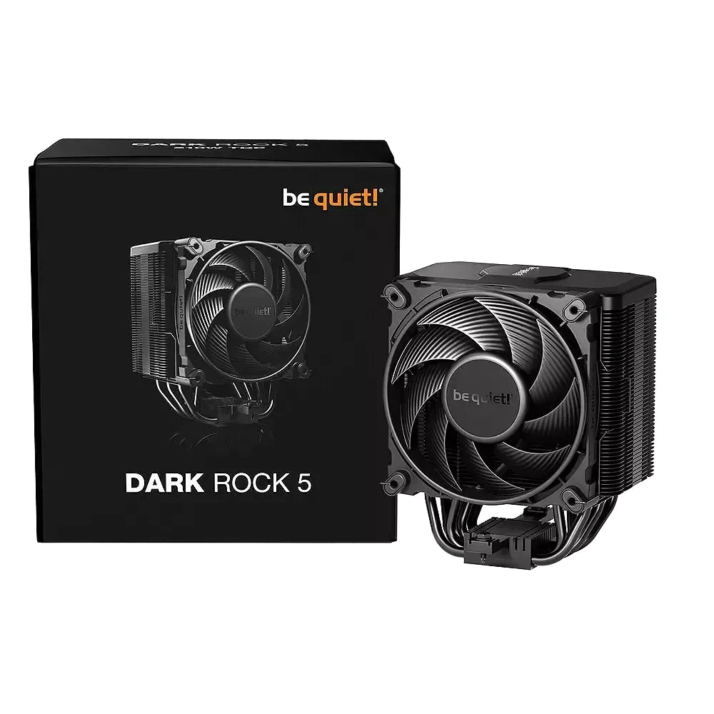 be quiet! Dark Rock 5 — vue produit 5 du ventirad CPU sur fond blanc — réf. BK035