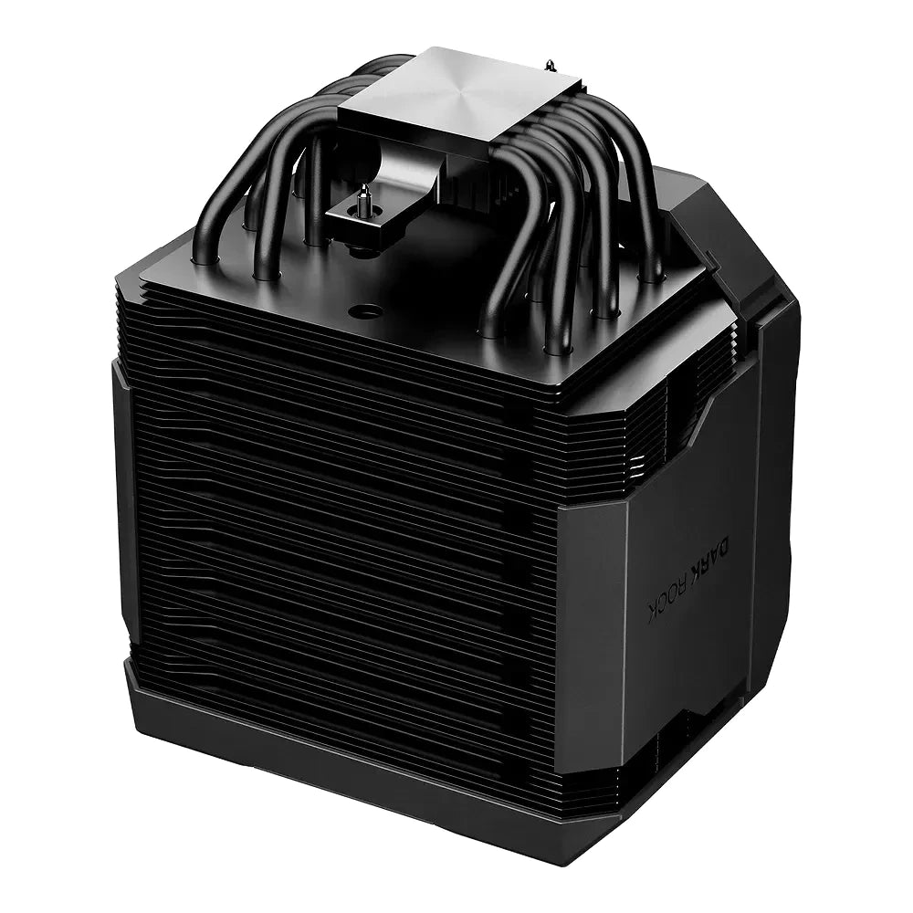 be quiet! Dark Rock 6 — vue produit 4 du ventirad CPU sur fond blanc — réf. BK046