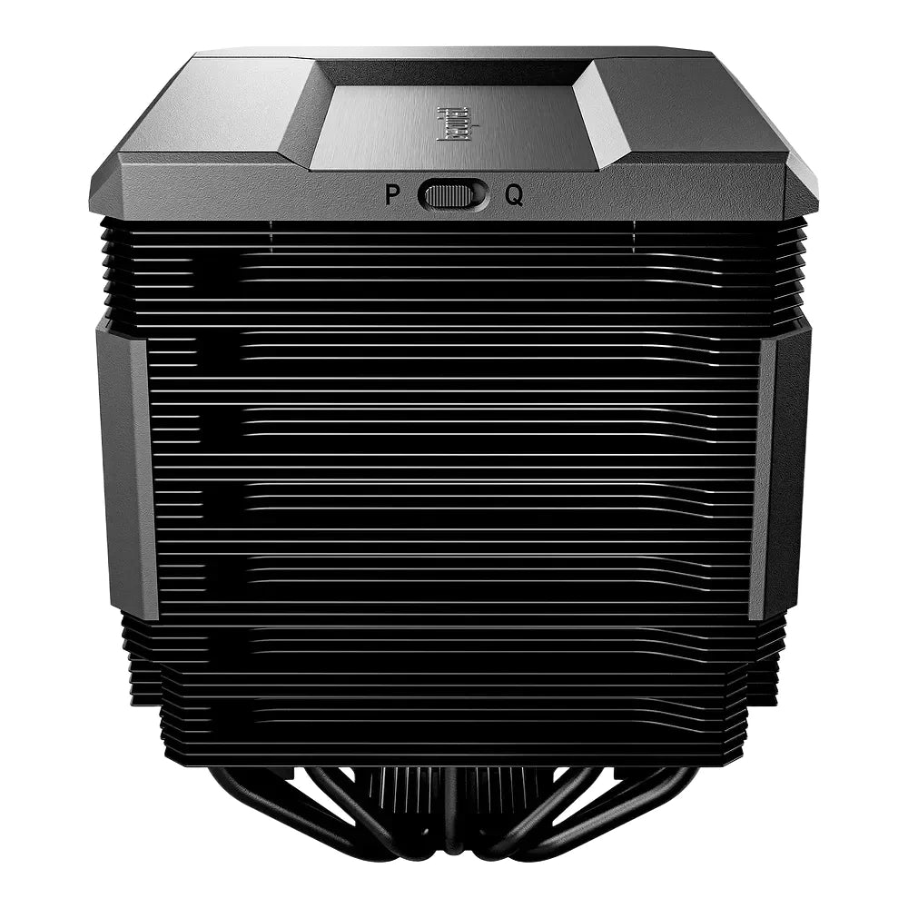 be quiet! Dark Rock Pro 6 — vue produit 2 du ventirad CPU sur fond blanc — réf. BK048