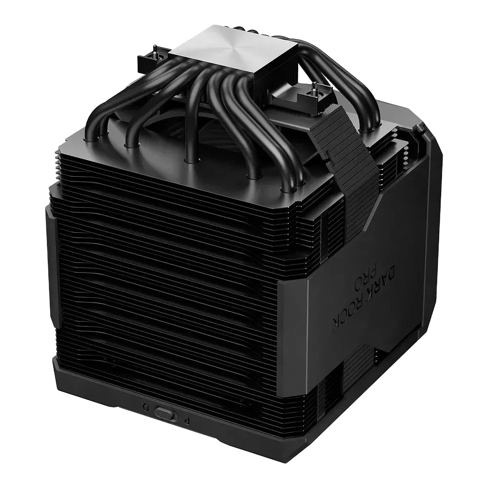 be quiet! Dark Rock Pro 6 — vue produit 5 du ventirad CPU sur fond blanc — réf. BK048