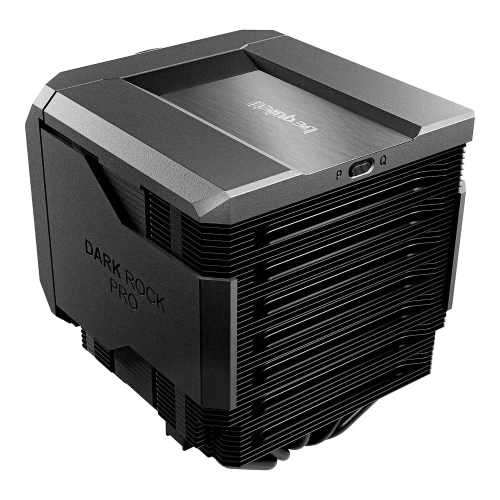 be quiet! Dark Rock Pro 6 — vue produit 6 du ventirad CPU sur fond blanc — réf. BK048