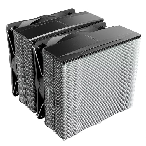 be quiet! Pure Rock Pro 3 — vue produit 2 du ventirad CPU sur fond blanc — réf. BK041