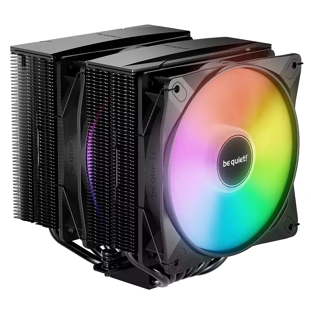 be quiet! Pure Rock Pro 3 LX — vue principale du ventirad CPU sur fond blanc — réf. BK043