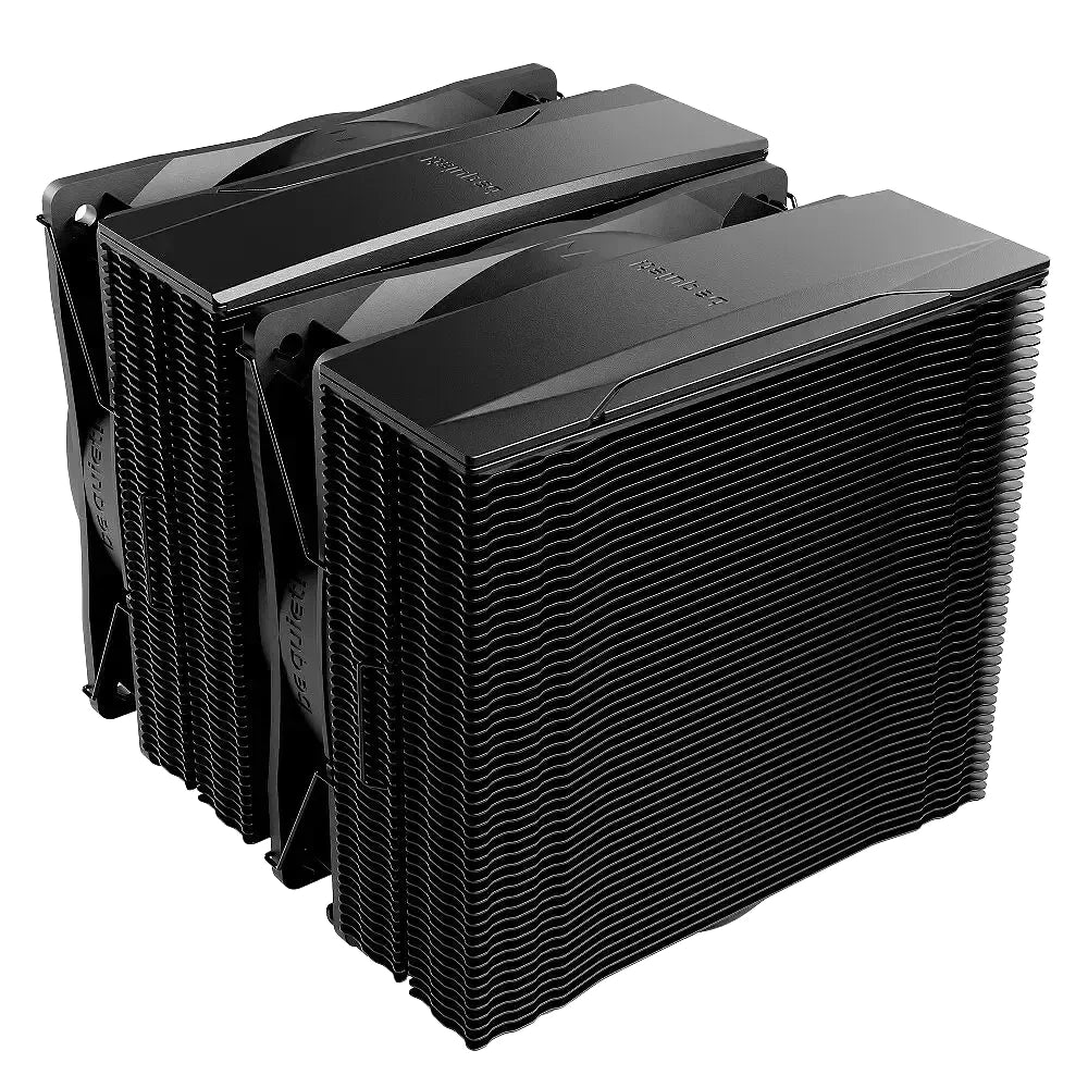 be quiet! Pure Rock Pro 3 LX — vue produit 2 du ventirad CPU sur fond blanc — réf. BK043