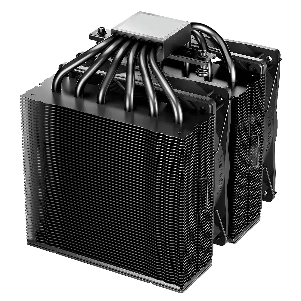be quiet! Pure Rock Pro 3 LX — vue produit 3 du ventirad CPU sur fond blanc — réf. BK043