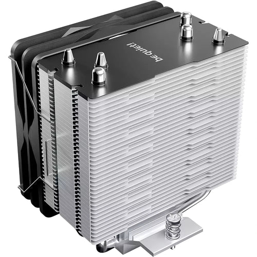 be quiet! Pure Rock Slim 3 — vue produit 2 du ventirad CPU sur fond blanc — réf. BK047