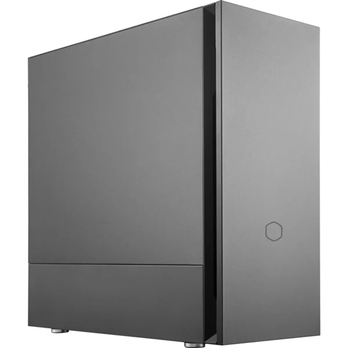 Cooler Master Midi Silencio S600 (B) USB 3.2/Steel side - Noir — vue 2