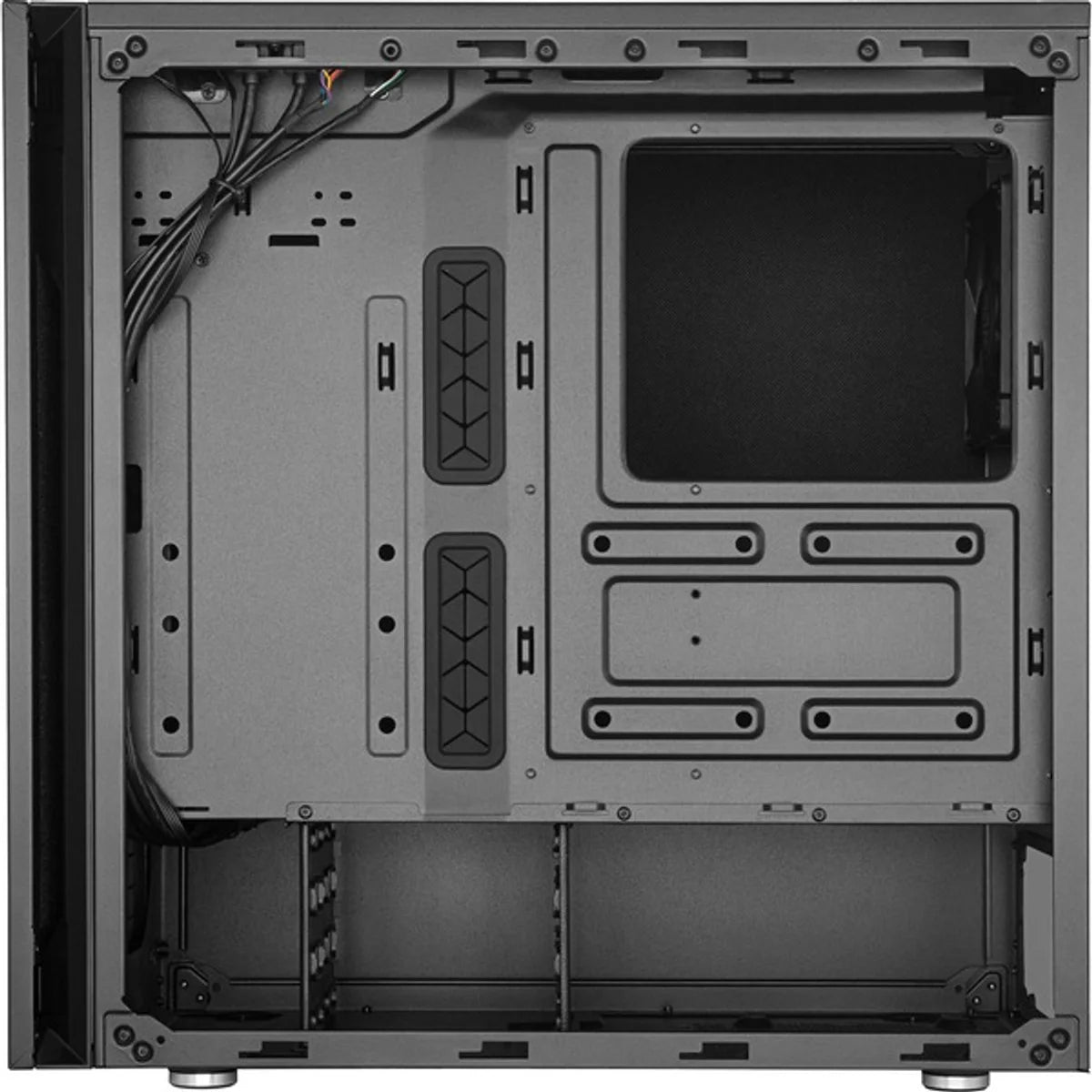 Cooler Master Midi Silencio S600 (B) USB 3.2/Steel side - Noir — vue 9