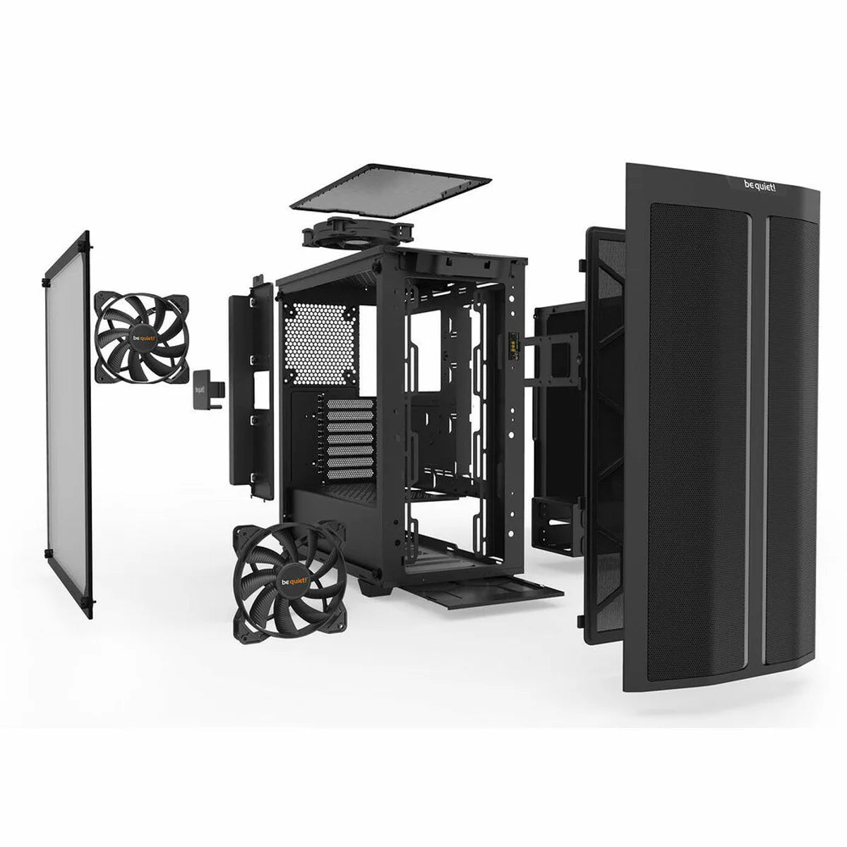 be quiet! Pure Base 500DX - Noir — vue 2