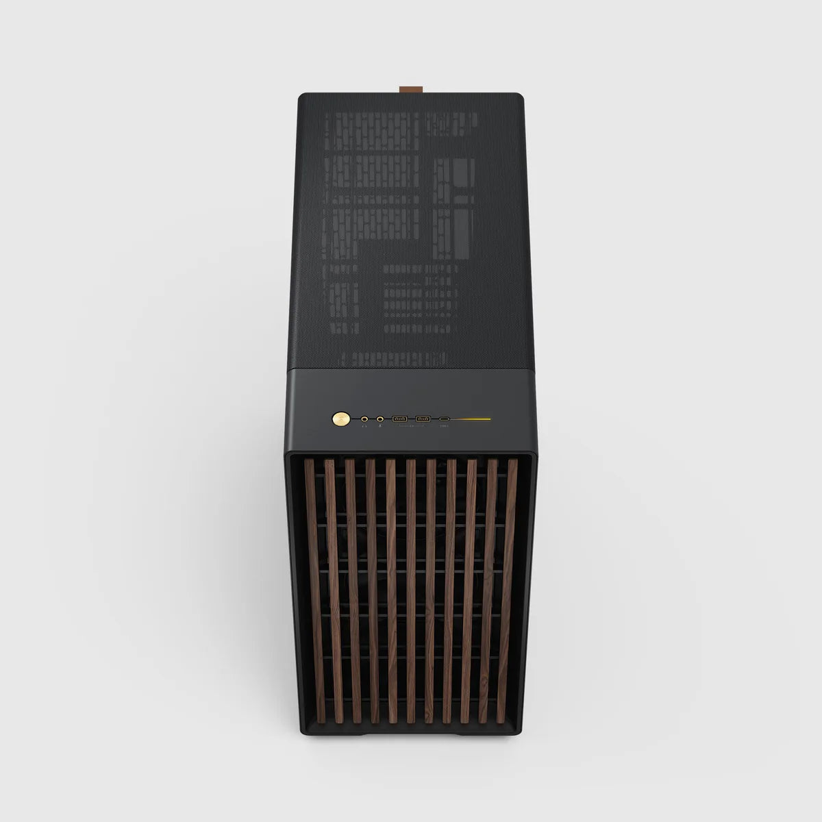 Fractal Design North Charcoal Noir Mesh Window — vue 4