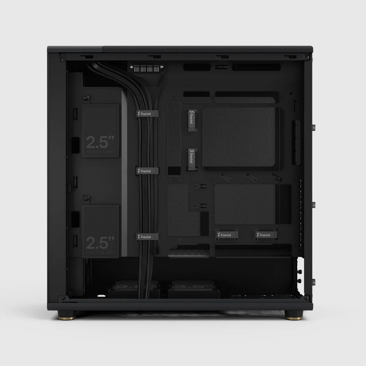 Fractal Design North Charcoal Noir Mesh Window — vue 7