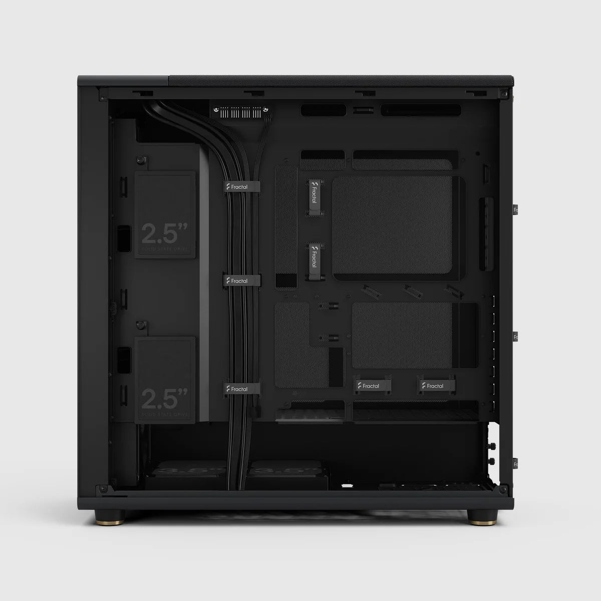 Fractal Design North Charcoal Noir Mesh Window — vue 18