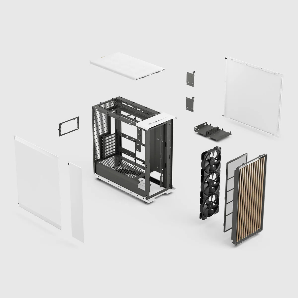 Fractal Design North Charcoal Noir Window Clear — vue 8