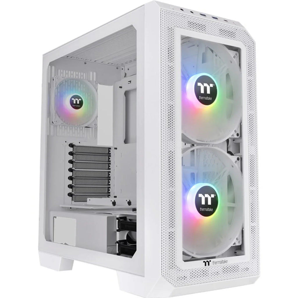 Thermaltake View 300 MX ARGB Snow Blanc — vue 2