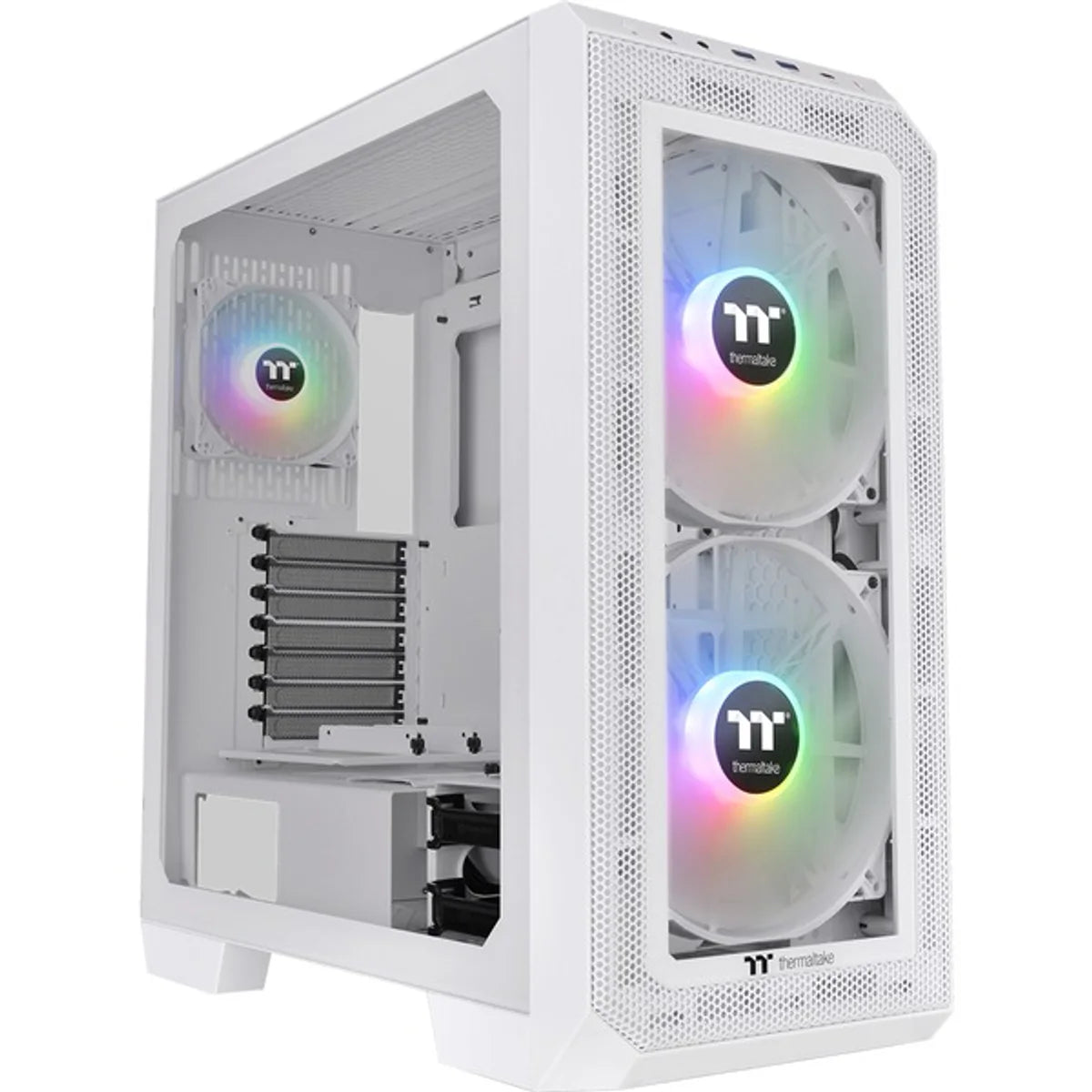 Thermaltake View 300 MX ARGB Snow Blanc — vue 2