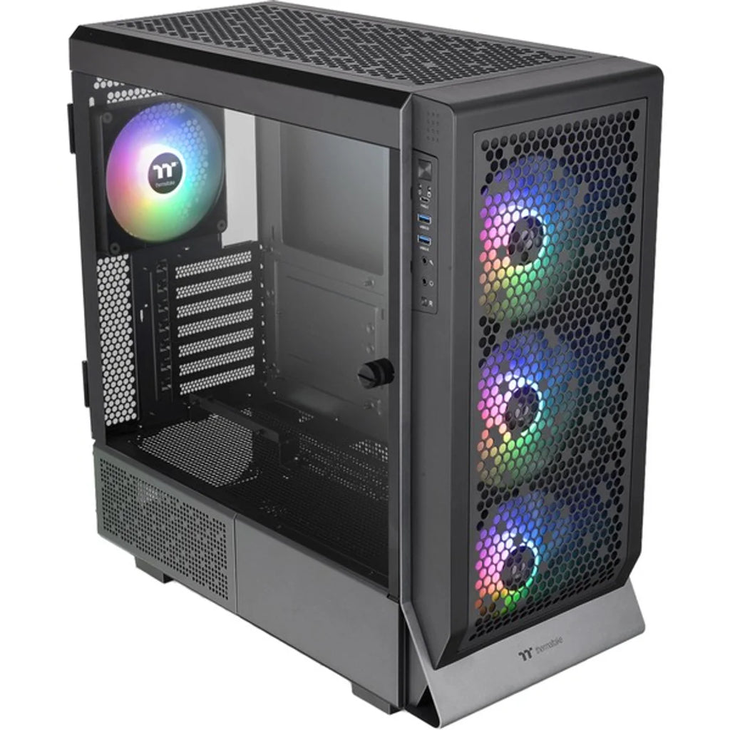 Thermaltake Ceres 500 TG ARGB — Noir — vue 3