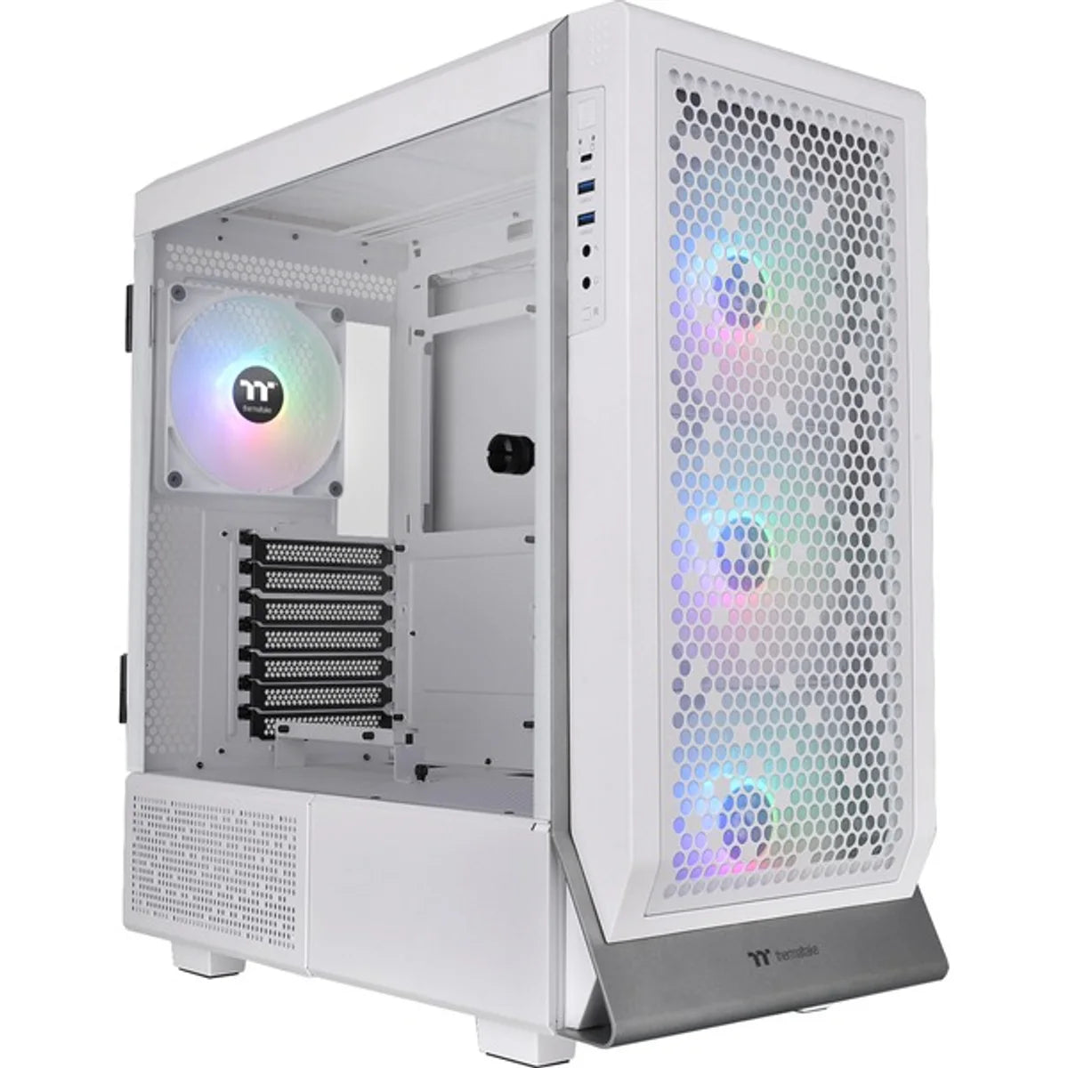 Thermaltake Ceres 500 TG ARGB — Blanc — vue 2