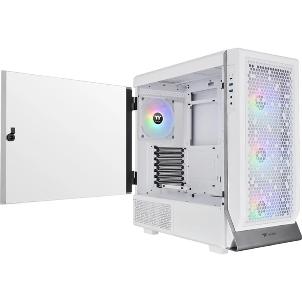 Thermaltake Ceres 500 TG ARGB — Blanc — vue 4