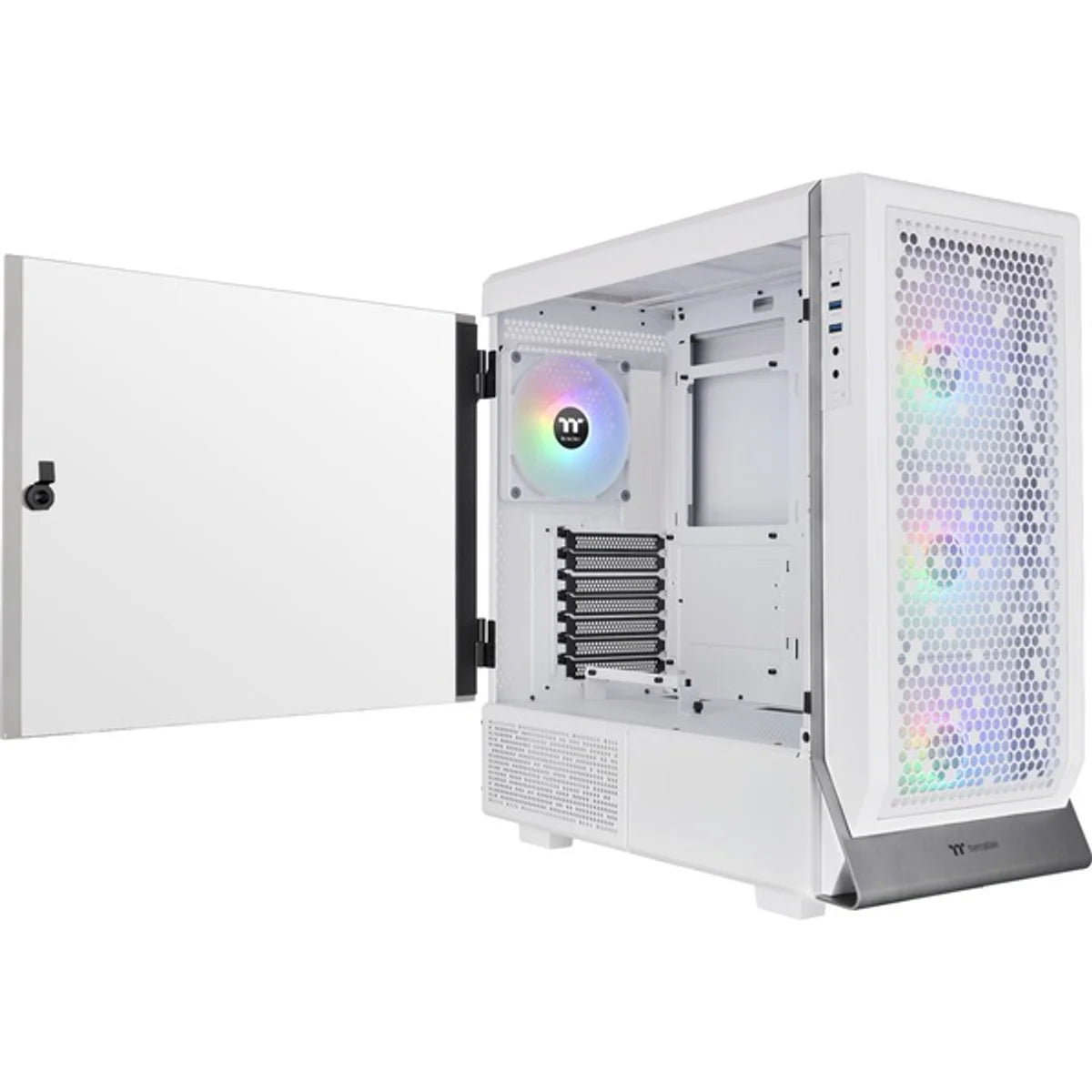 Thermaltake Ceres 500 TG ARGB — Blanc — vue 4