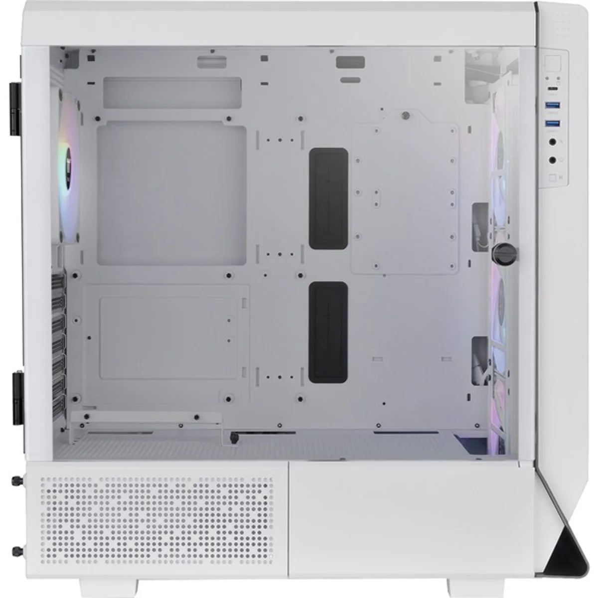 Thermaltake Ceres 500 TG ARGB — Blanc — vue 6