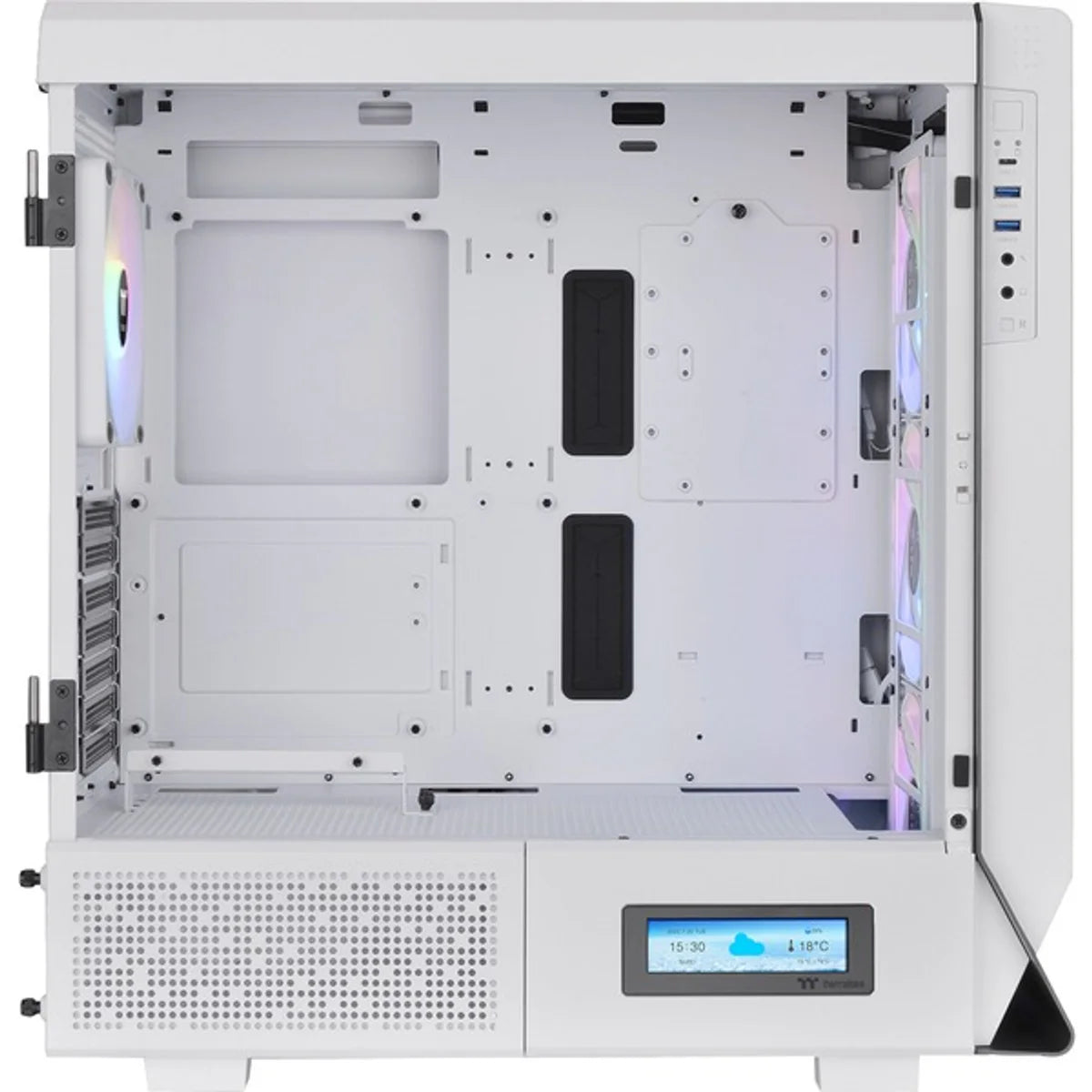 Thermaltake Ceres 500 TG ARGB — Blanc — vue 7