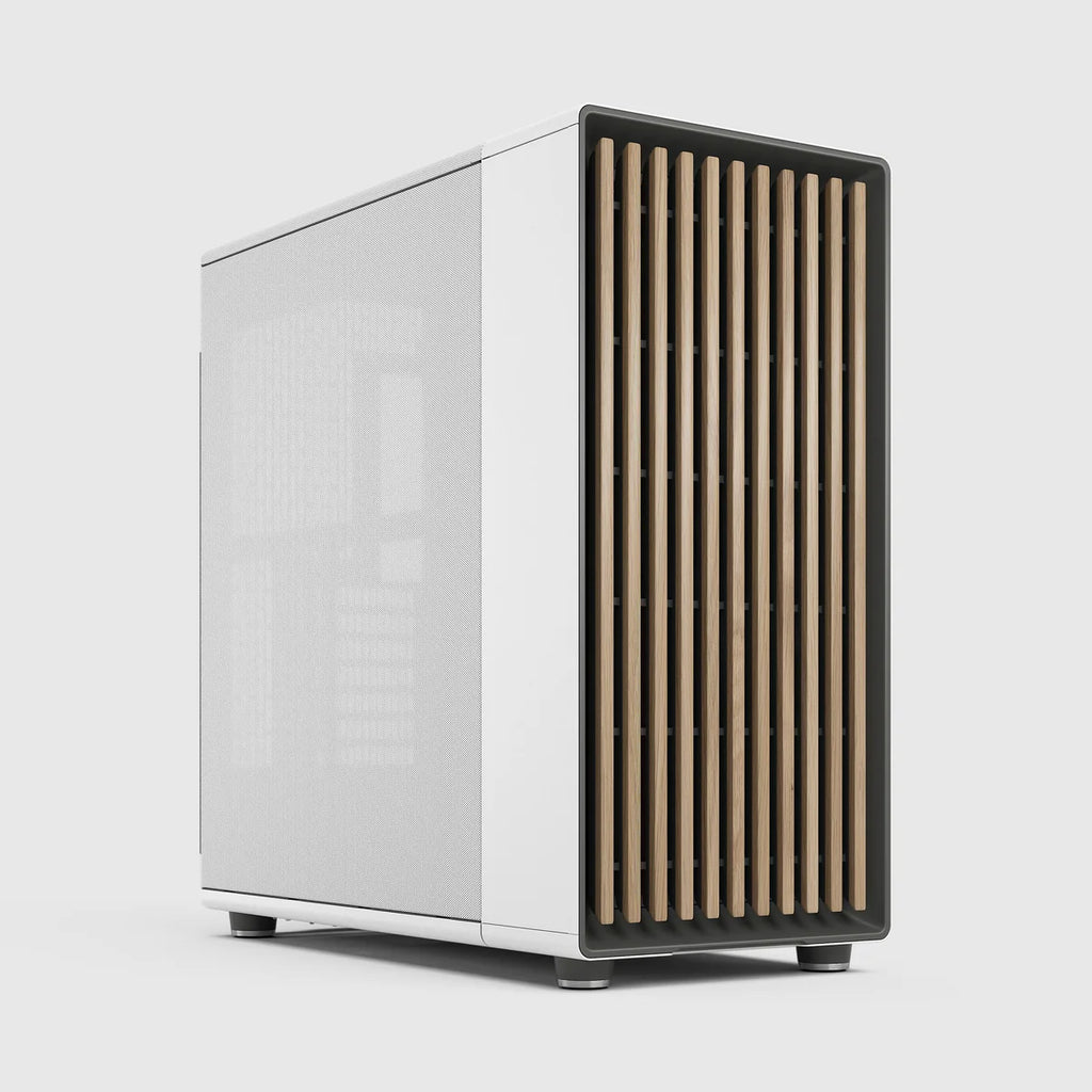 Fractal Design North Chalk Blanc Window Mesh — vue principale