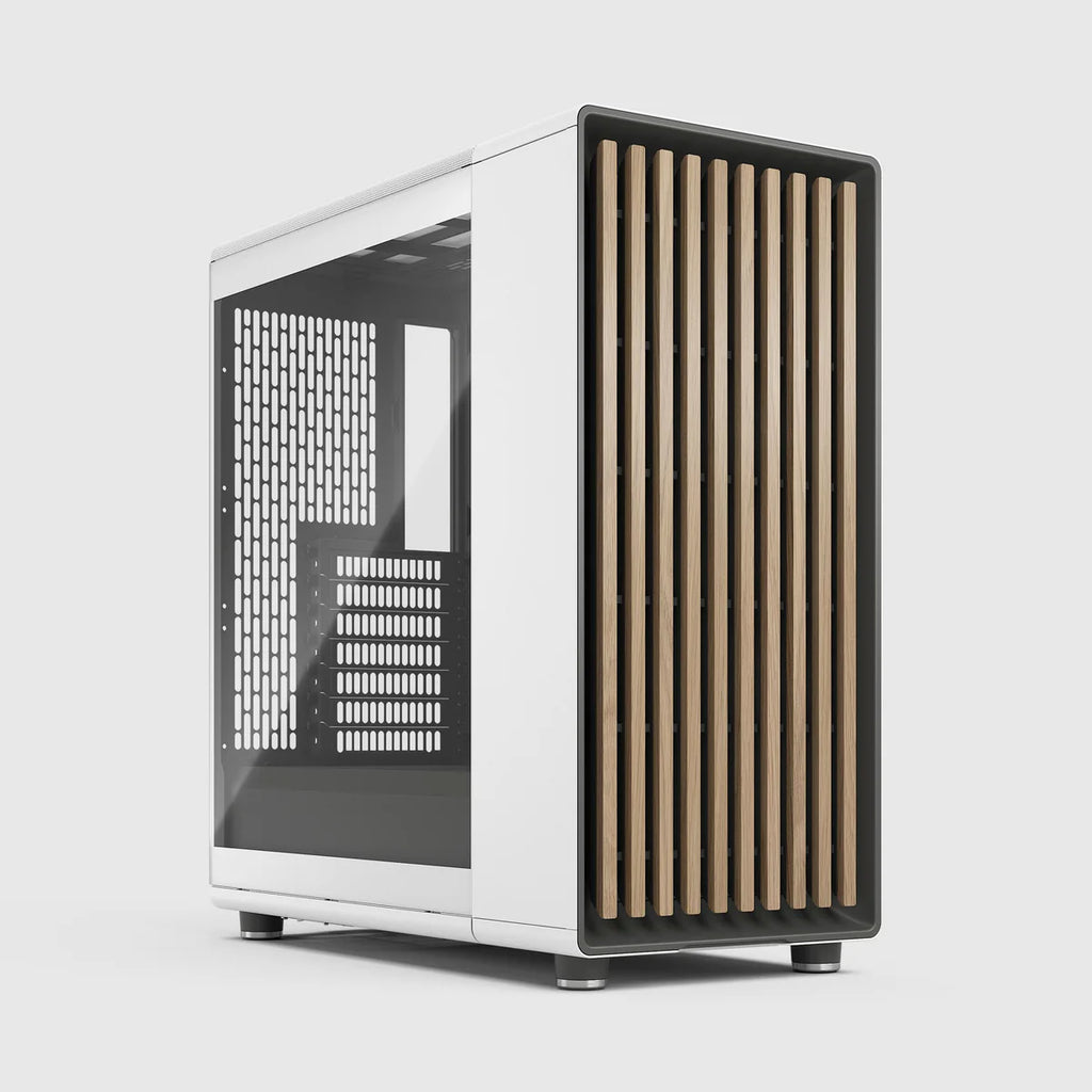 Fractal Design North Chalk Blanc Window Clear — vue principale