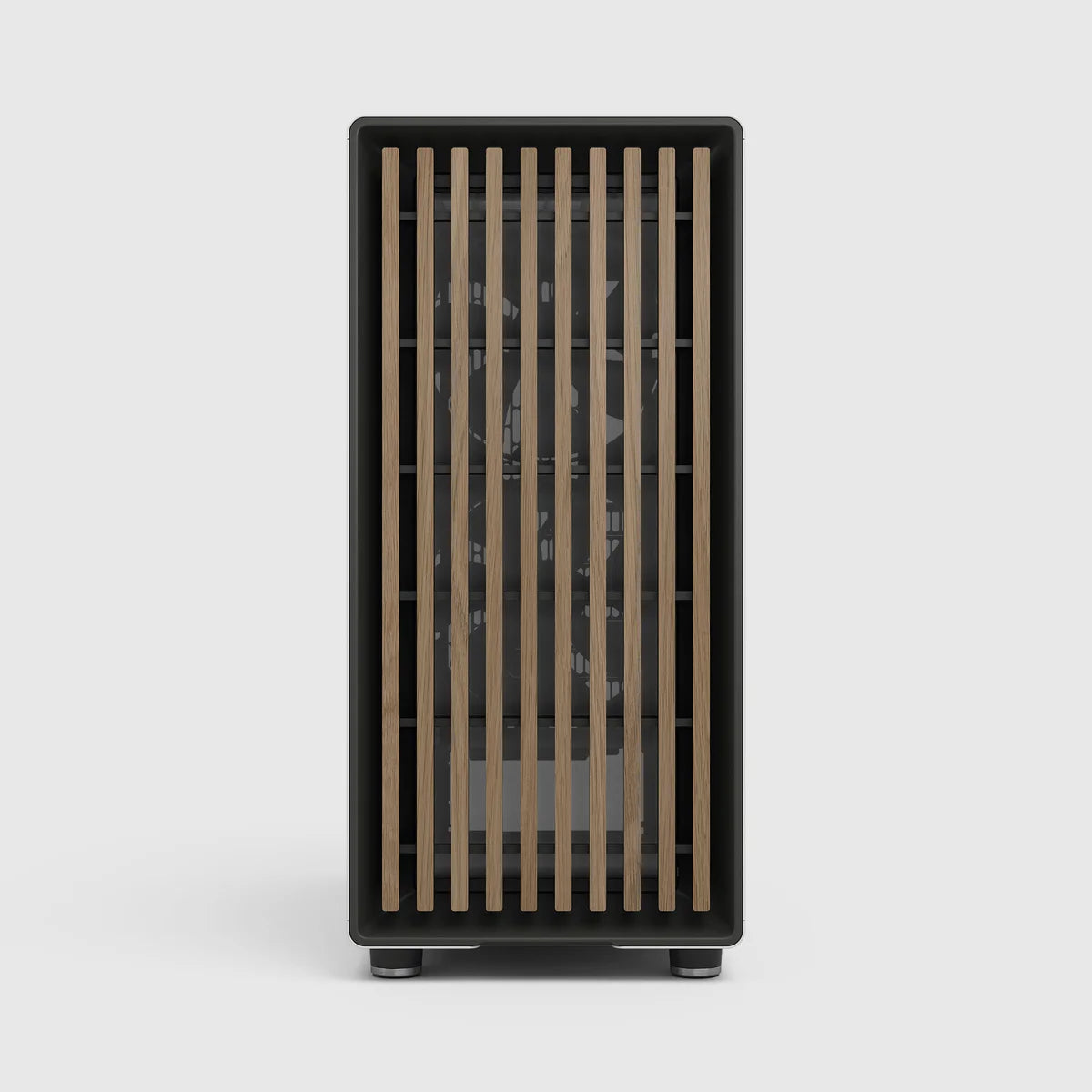 Fractal Design North Chalk Blanc Window Clear — vue 2