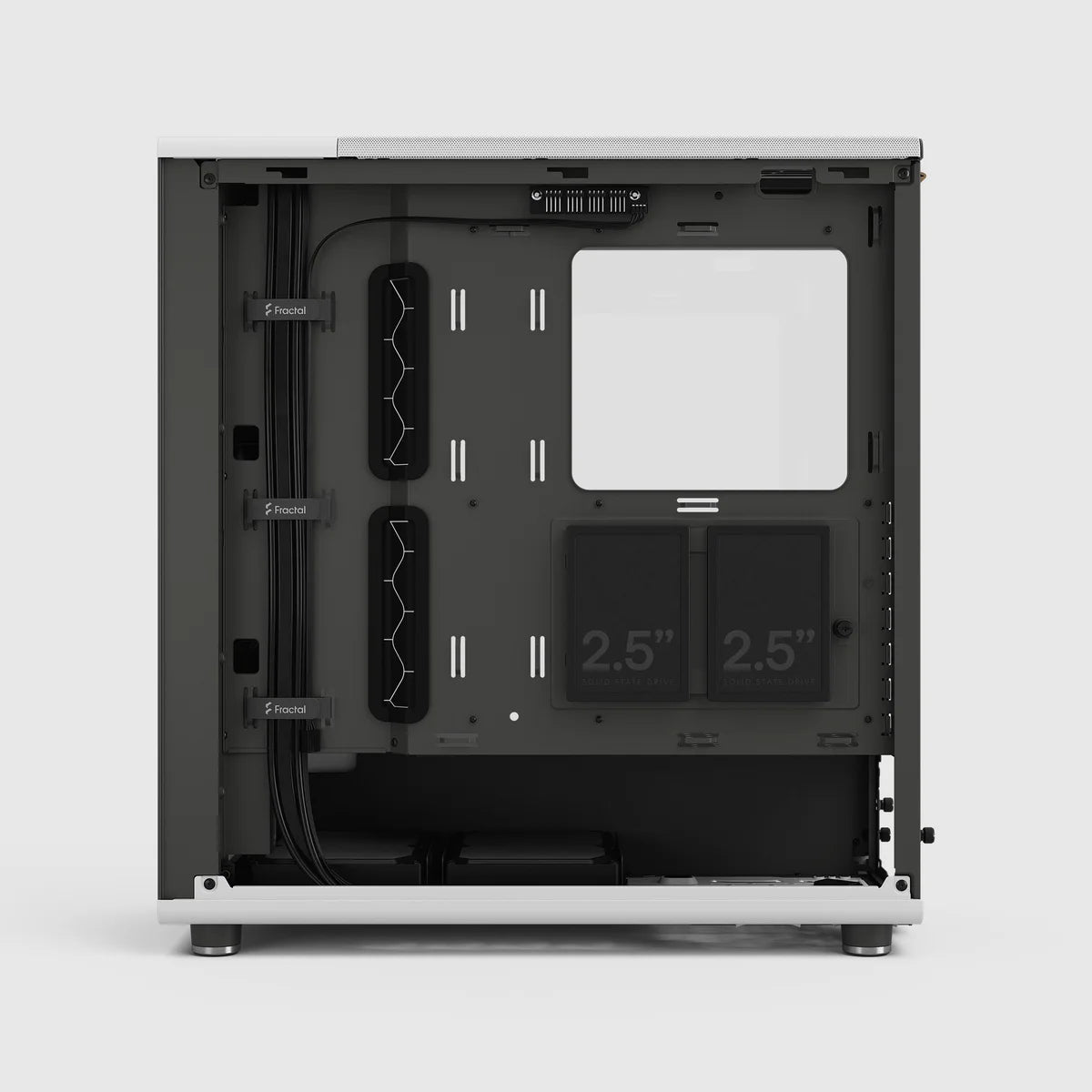 Fractal Design North Chalk Blanc Window Clear — vue 7