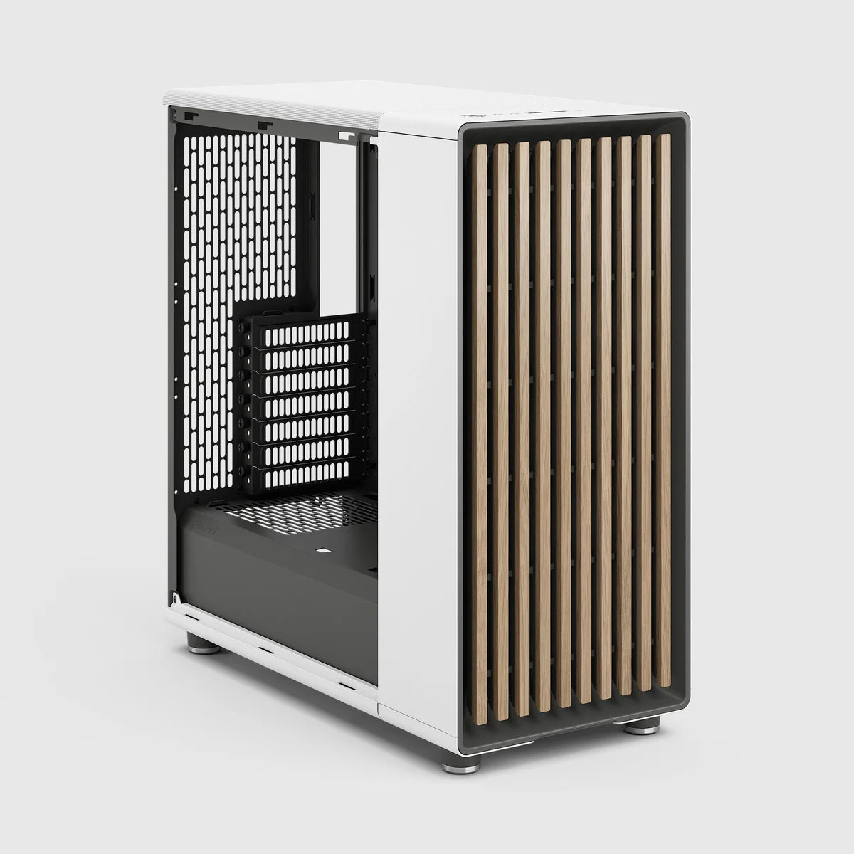 Fractal Design North Chalk Blanc Window Clear — vue 12