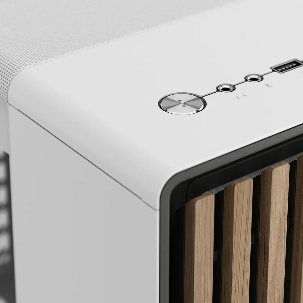 Fractal Design North Chalk Blanc Window Clear — vue 20