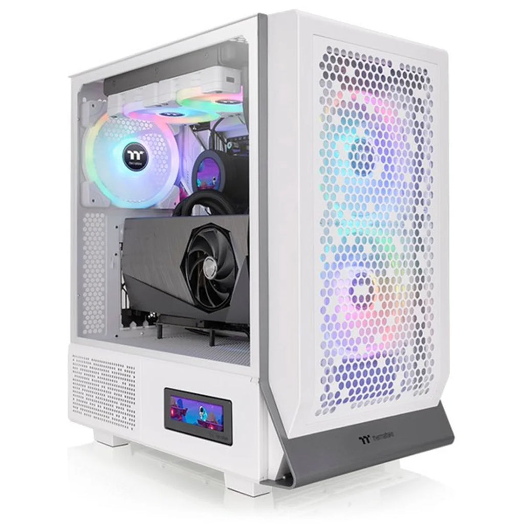 Thermaltake Ceres 300 TG ARGB Snow Blanc — vue 3