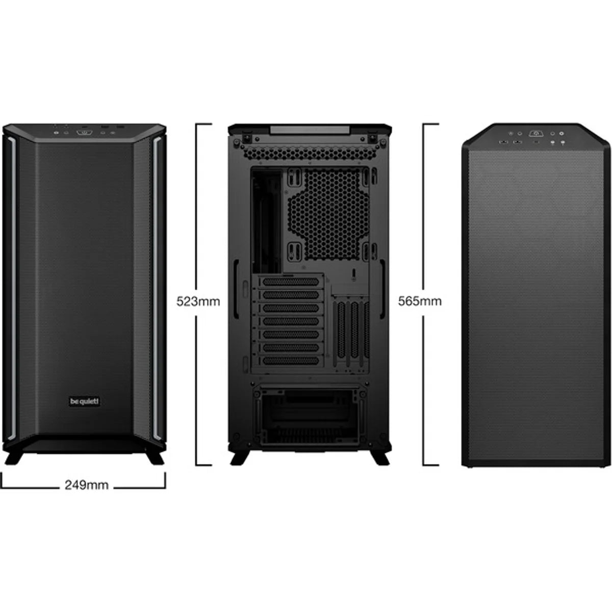 be quiet! Dark Base 701 Noir — vue 4