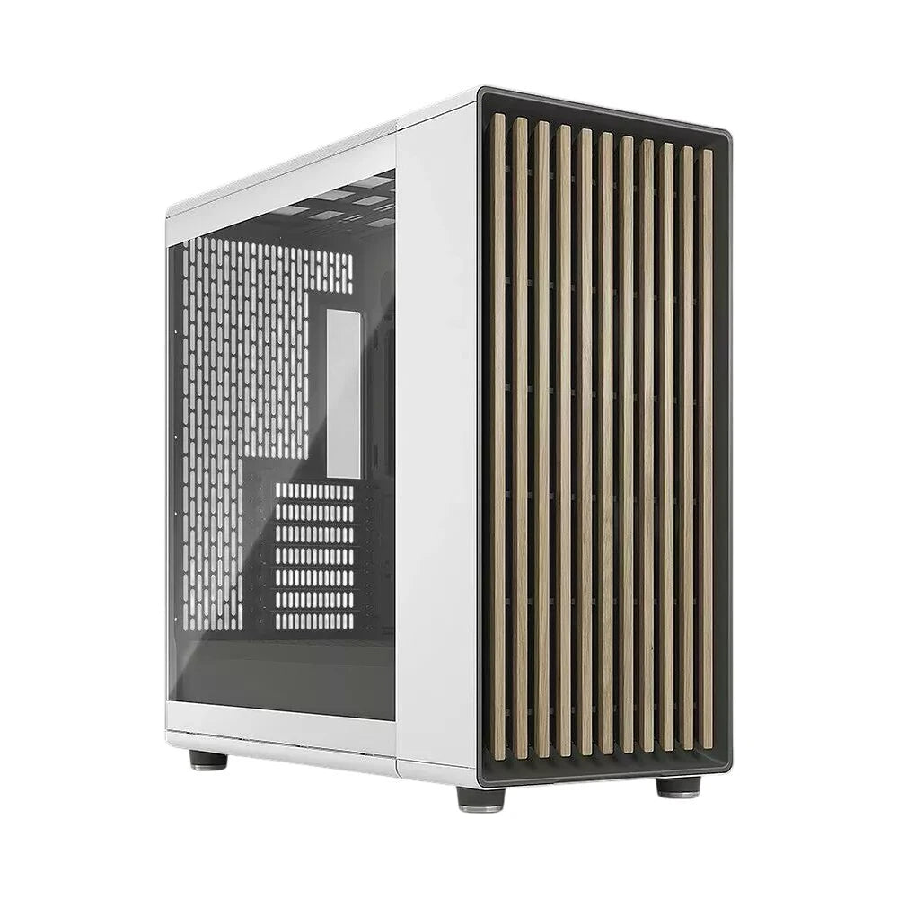 Fractal Design North XL Chalk TG Clear - Blanc — vue principale